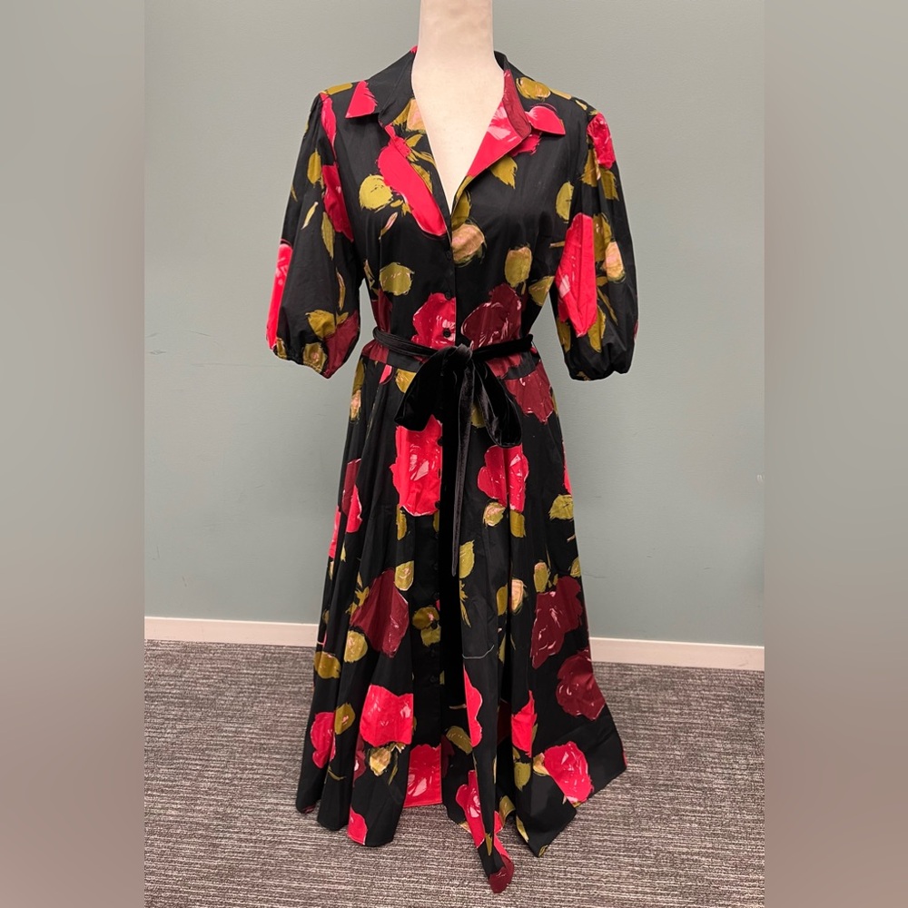 NWT KATE SPADE JUST ROSY HOSTESS DRESS